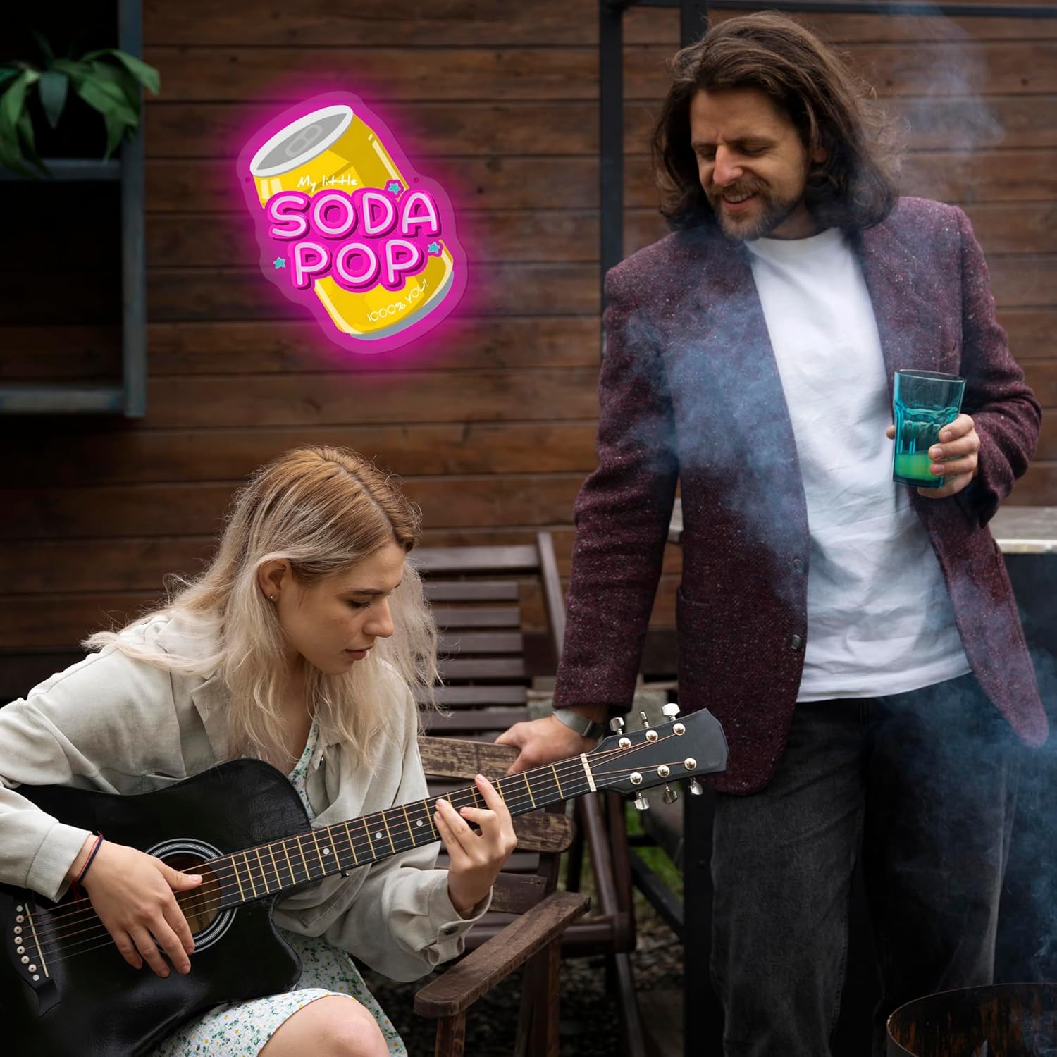 Soda Pop Neon Sign Beverage Ne - مراجعة Party Games Shop وسعره