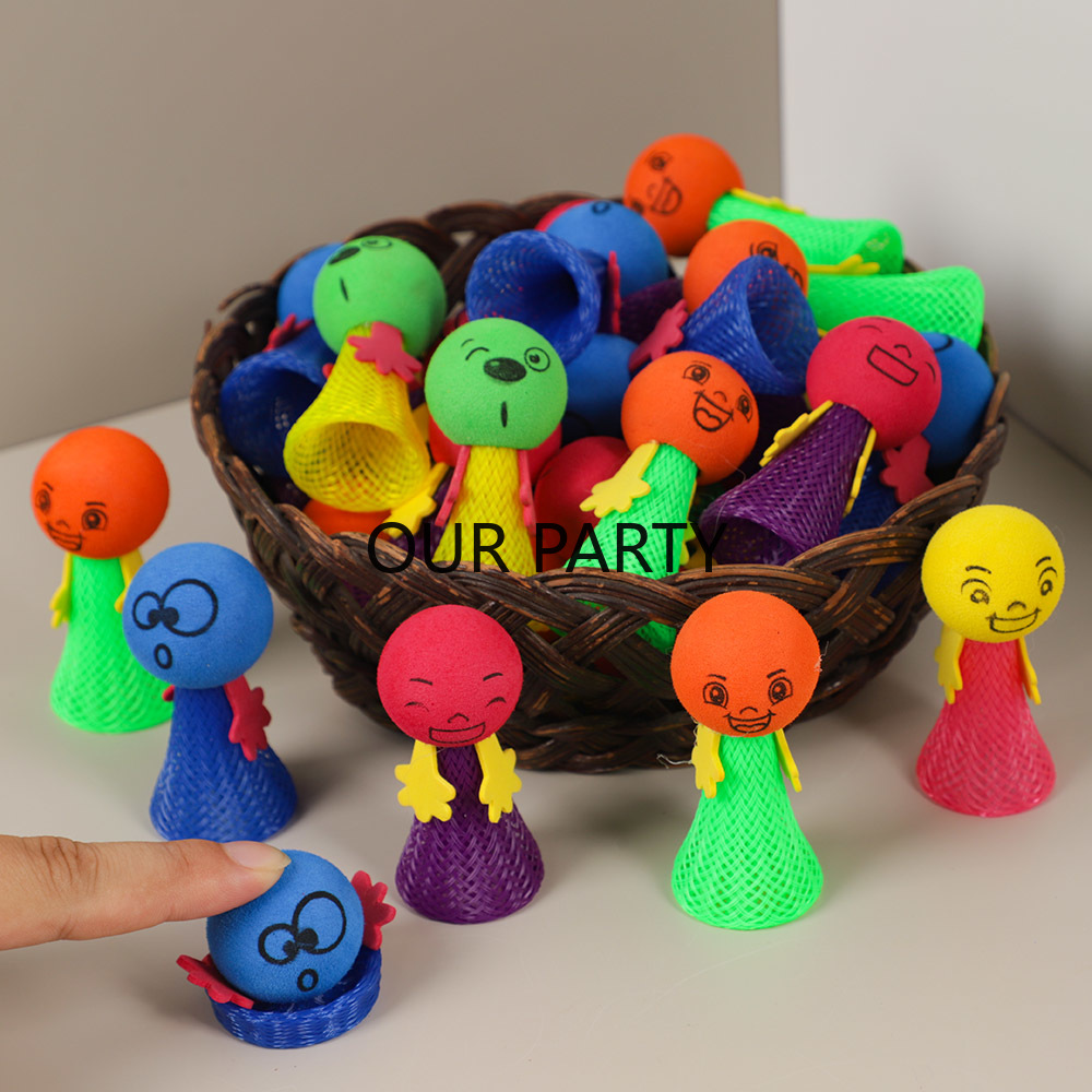 15Pcs Colorful Small Bounce El - مراجعة Party Games Jenga وسعره