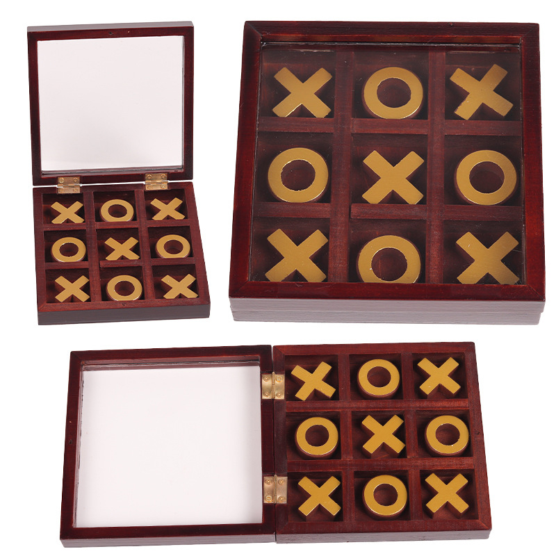 Funny Tic Tac Toe Chessboard F - مراجعة Book Party Games وسعره