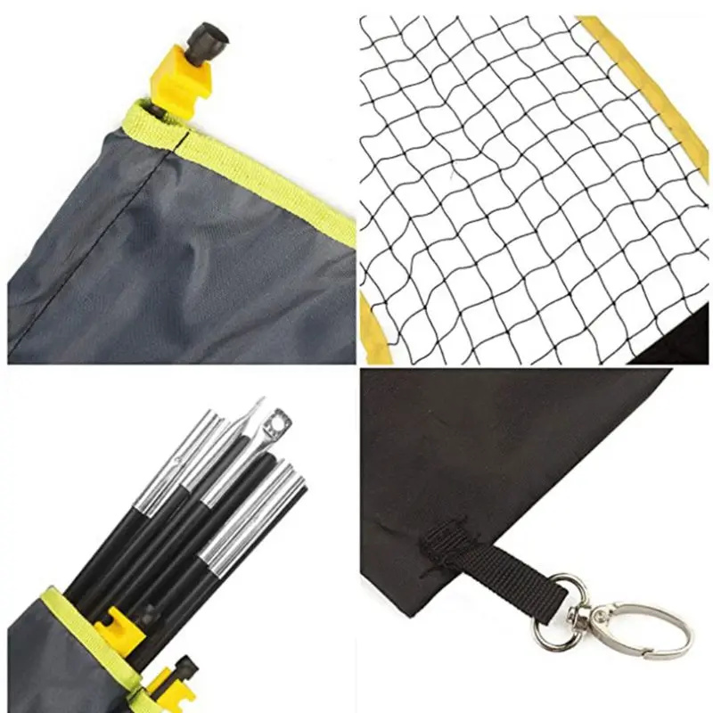 Foldable Badminton Net Set for - مراجعة Badminton Set Garden وسعره