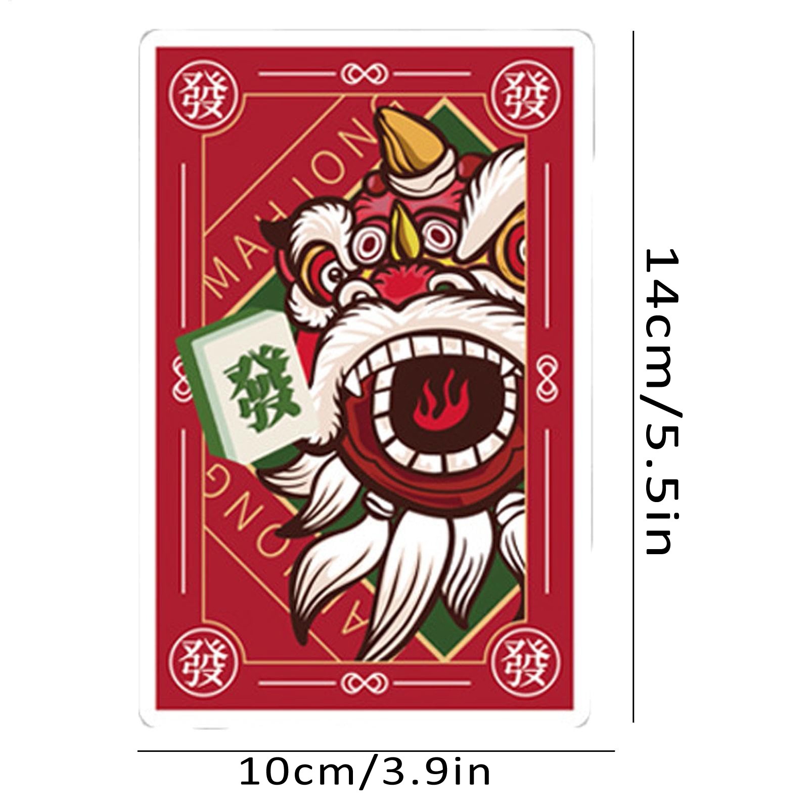 Mahjong Playing Card Large Pri - مراجعة Party Games Easter For Family وسعره