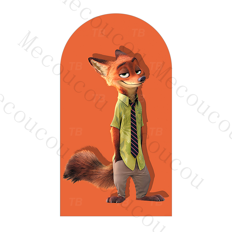 Disney Zootopia Arch Backdrop  - مراجعة Zootopia Party Games وسعره