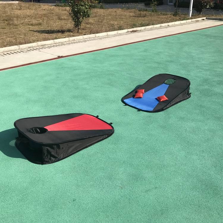 Collapsible Portable Cornhole  - مراجعة Cornhole Board Set وسعره
