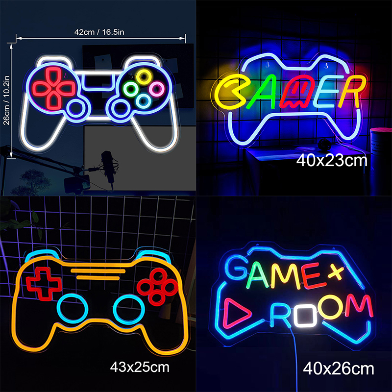 Game Led Neon Sign Light Custo - مراجعة Party Games Shop وسعره