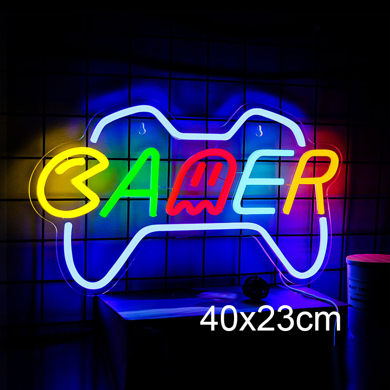 Game Led Neon Sign Light Custo - مراجعة Party Games Shop وسعره