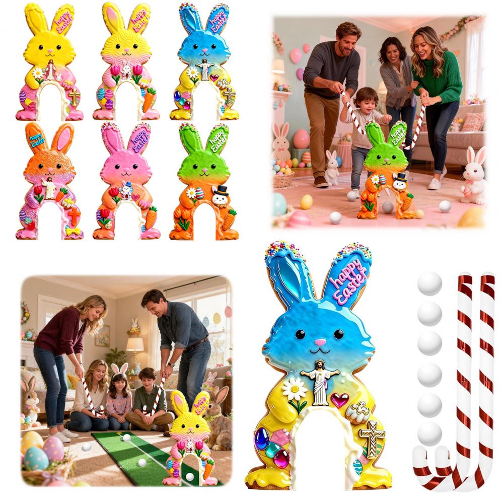 Family Golf Game Easter Bunny  - مراجعة Party Games Easter For Family وسعره