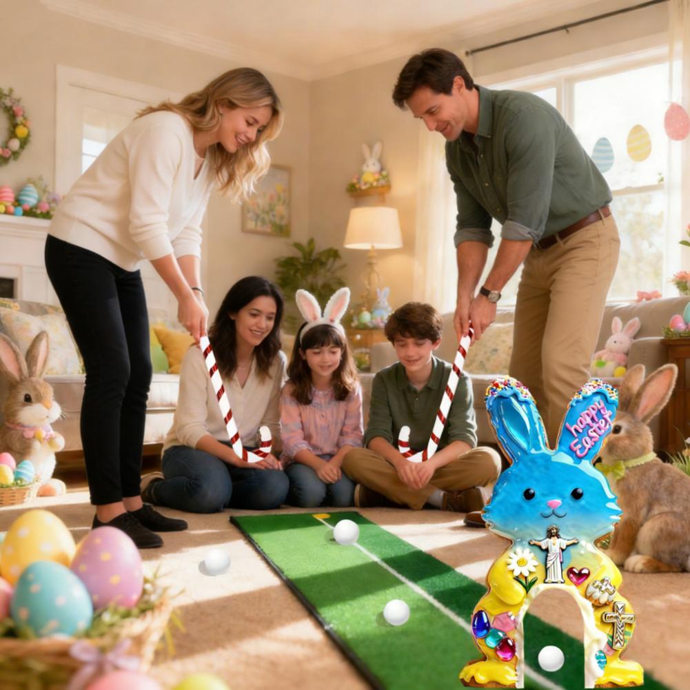 Family Golf Game Easter Bunny  - مراجعة Party Games Easter For Family وسعره