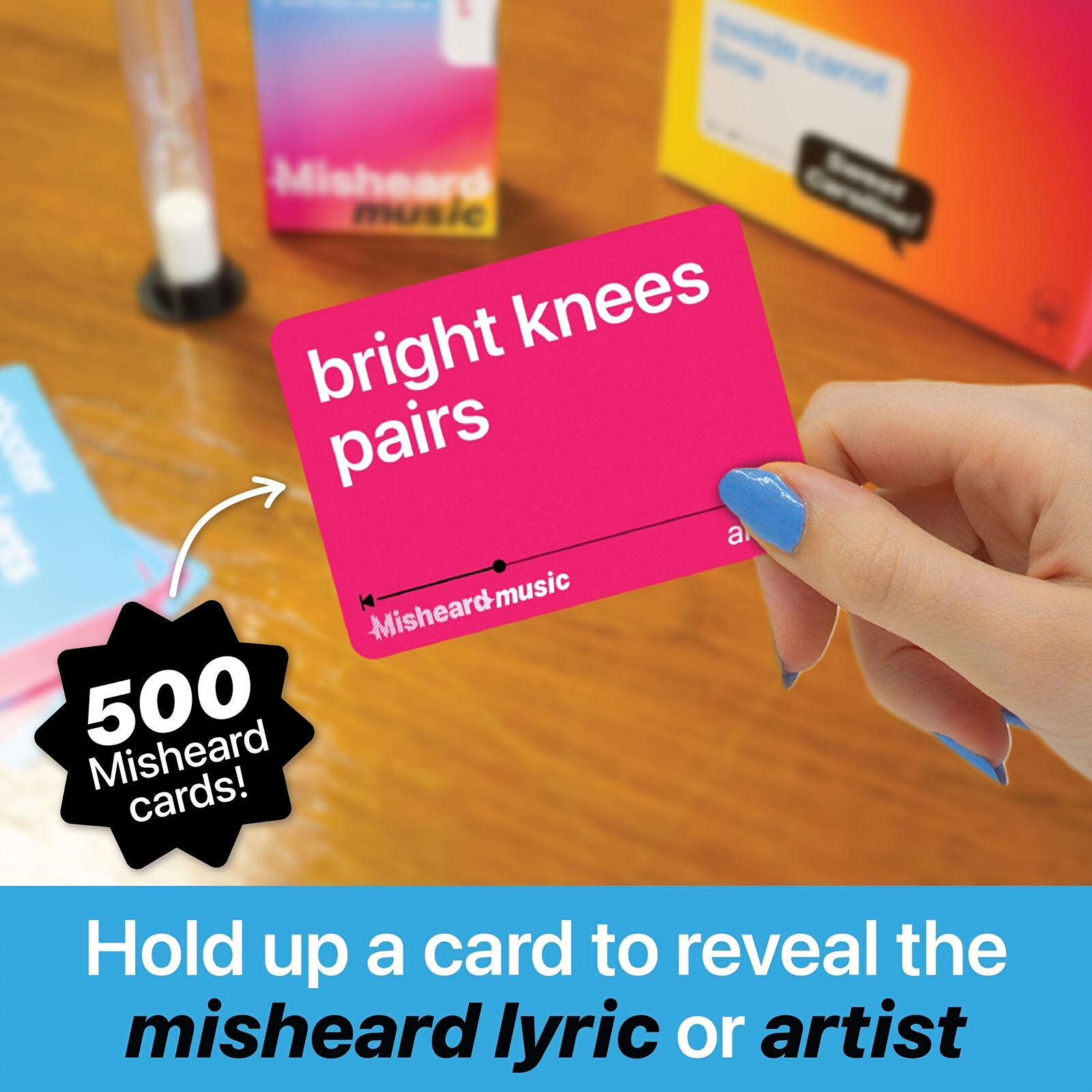 500 Funny Song Lyrics Cards Pu - مراجعة Party Games Quotes وسعره