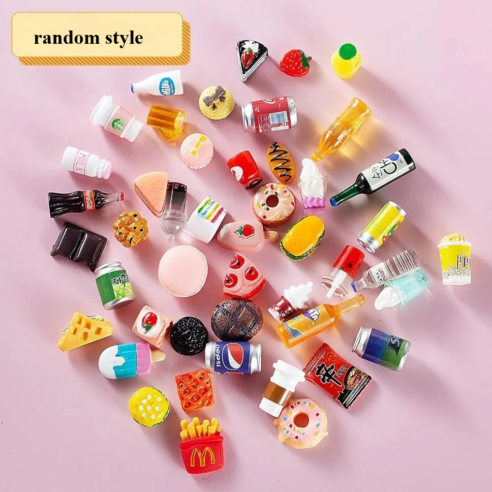 10Pcs Miniature Food Drink Bot - مراجعة Party Games You Can Play وسعره