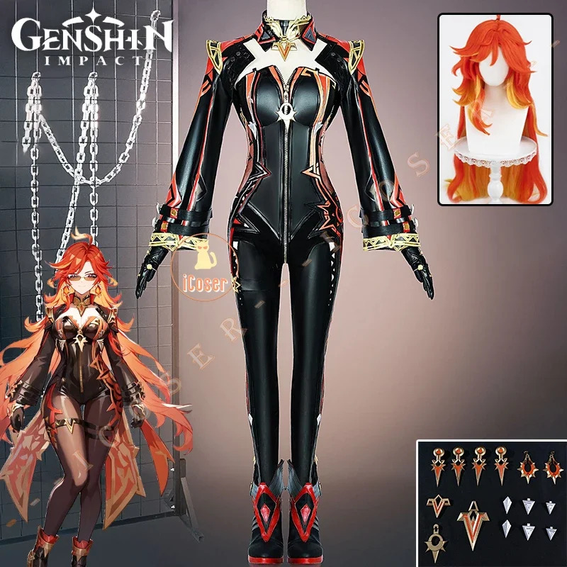 Genshin Impact Mavuika Cosplay - مراجعة Party Games Youtube وسعره