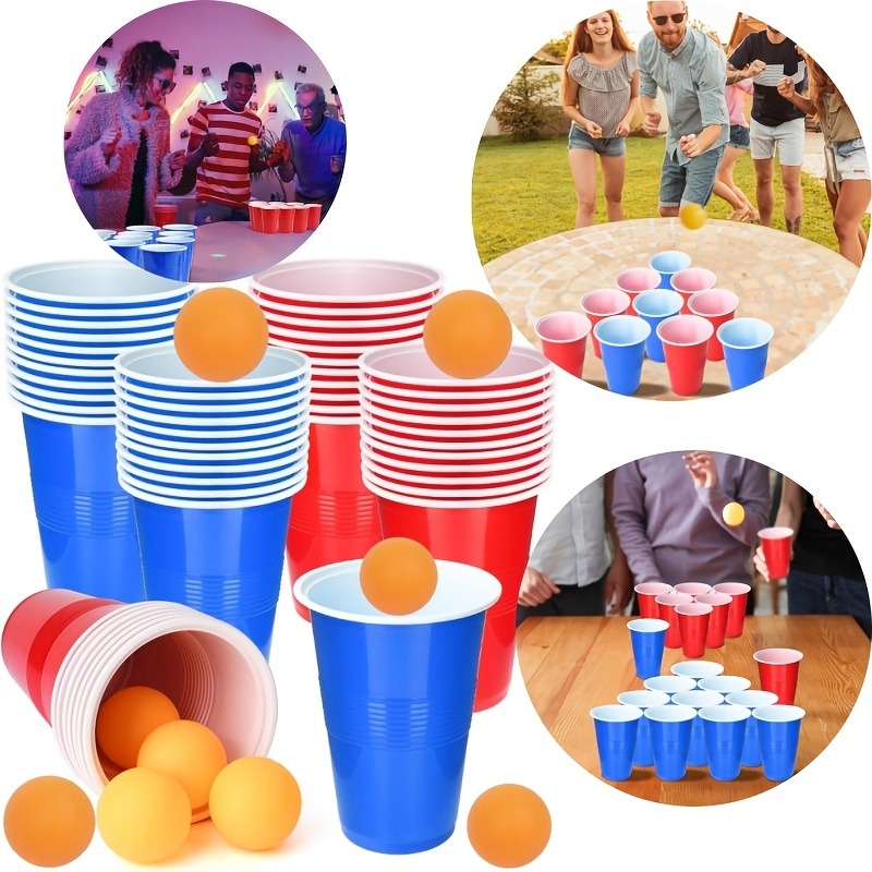 YANBIGUO Beer Pong Game Set 24 - مراجعة Party Games Jenga وسعره