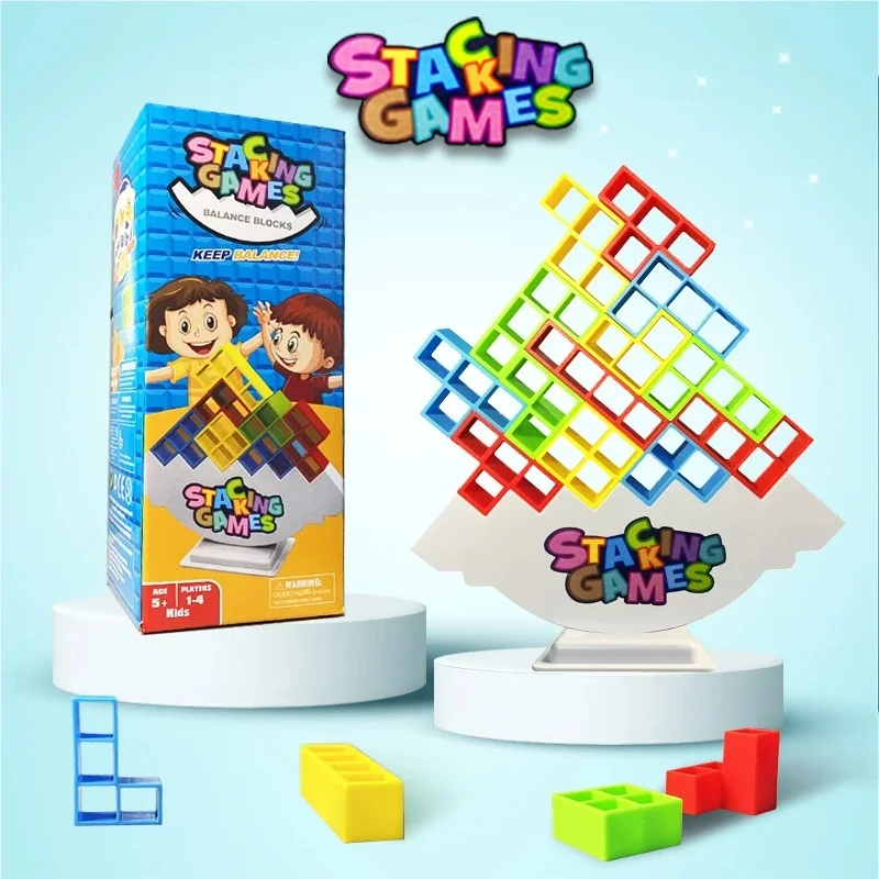 Children's Russian Tetris Bala - مراجعة Party Games For 3 People وسعره