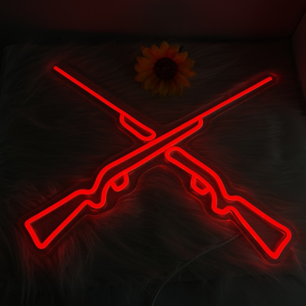 Double Guns Neon Lights, Wall/ - مراجعة Party Games Shop وسعره