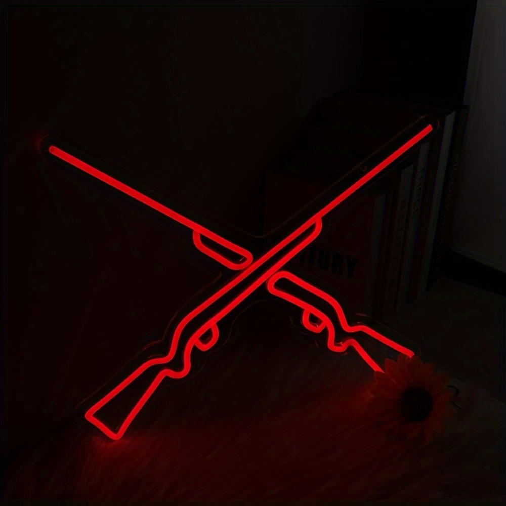 Double Guns Neon Lights, Wall/ - مراجعة Party Games Shop وسعره