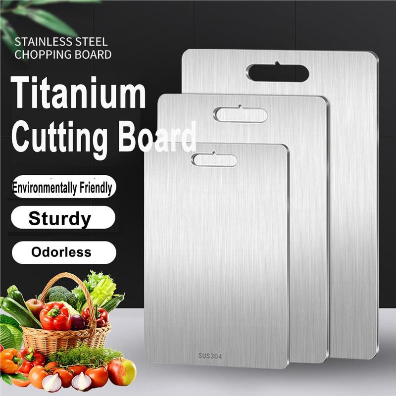 Kitchen Titanium Cutting Board - مراجعة Cornhole Board Set وسعره