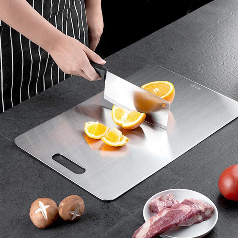 Kitchen Titanium Cutting Board - مراجعة Cornhole Board Set وسعره