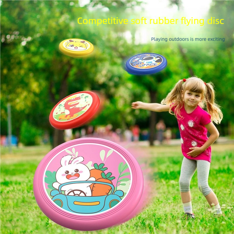 Kids Soft Rubber Frisbee Carto - مراجعة Frisbee Freestyle Disc وسعره