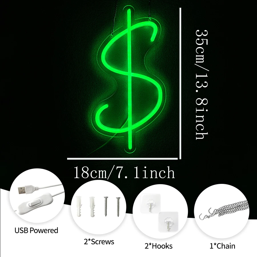 LED Neon Sign for Room Decor M - مراجعة Party Games Shop وسعره