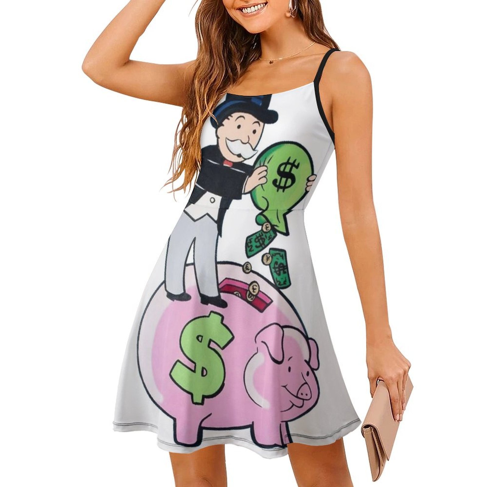 Piggy Bank Sexy Vacation Dress - مراجعة Party Games Quotes وسعره