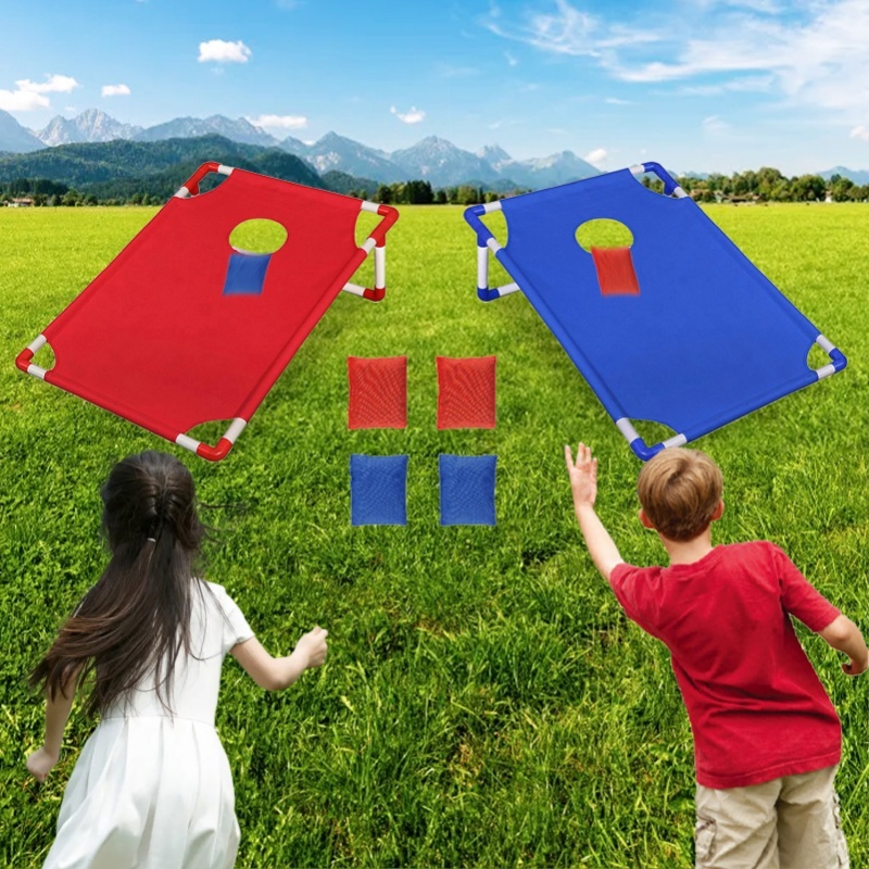 Portable Cornhole Set With 1 C - مراجعة Cornhole Board Set وسعره