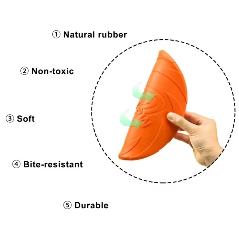 Bite Resistant Dog Flying Disc - مراجعة Frisbee Freestyle Disc وسعره
