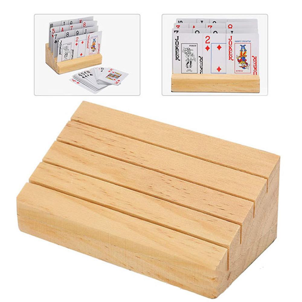 Hands-Free Wooden Playing Card - مراجعة Book Party Games وسعره